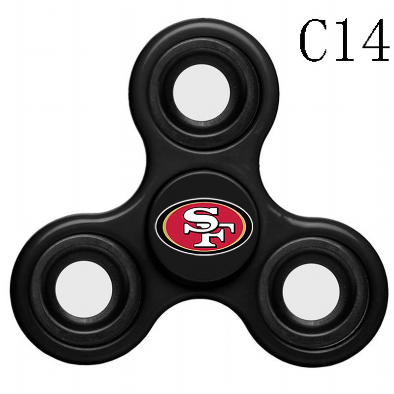 USA football 3 way fidget spinner-242